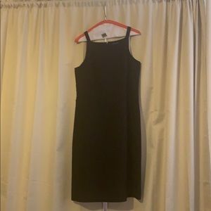 Ann Taylor black dress - zipper up the back